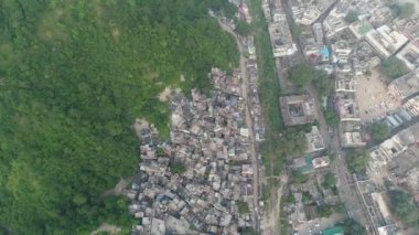 Hindistan 'ın Haridwar eyaleti Uttarakhand gökyüzünden görüldü
