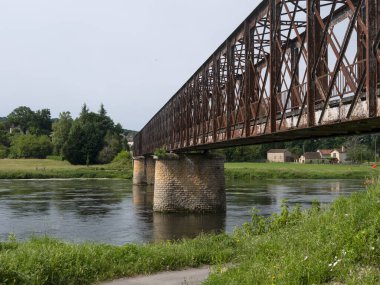 2021 'de Garrit Saint-Cyprien Sahili Köprüsü hava görüntüsü