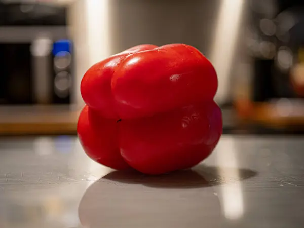 Fresh and organic red pepper