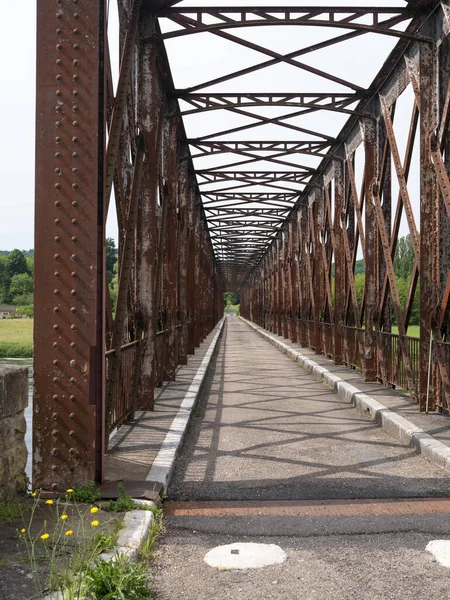 2021 'de Garrit Saint-Cyprien Sahili Köprüsü hava görüntüsü