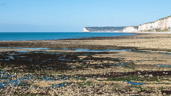 Fransa 'nın Normandiya' daki Yport plajı