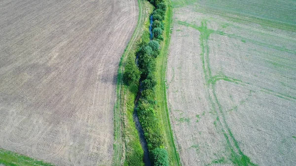 Frans Vexin Regionaal Natuurpark Gezien Vanuit Lucht — Stockfoto