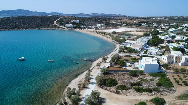 Aliko Pláž Ostrově Naxos Kyklad Řecku Vidět Oblohy — Stock fotografie