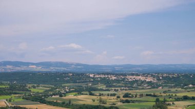 Provence 'deki Mont Ventoux Fransa' da gökyüzünden görüldü