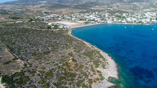 Der Strand Von Aliko Auf Der Insel Naxos Den Kykladen — Stockfoto