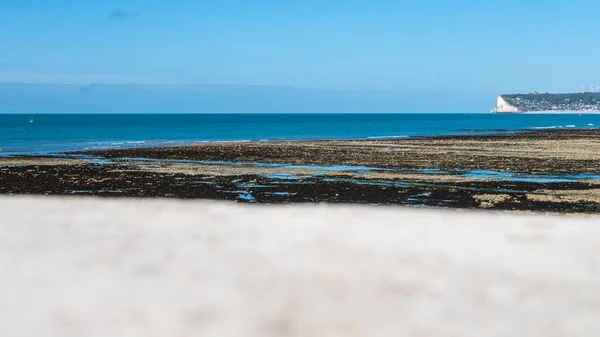Praia Yport Normandia França — Fotografia de Stock