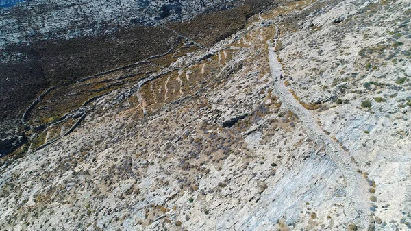 Serifos Ilha Nas Cíclades Grécia Visto Céu — Fotografia de Stock