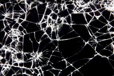 kırık cam arka plan.