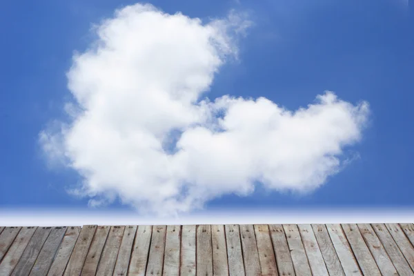 Céu nuvem — Fotografia de Stock