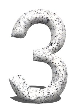 3D sayısı 3 - taş numara benim koleksiyonundan.