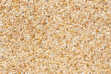 kahverengi çakıl doku, üstten görünüm.