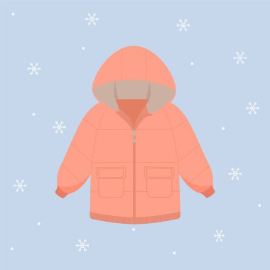 Kışlık. Sıcak ceket, kışlık kıyafet.