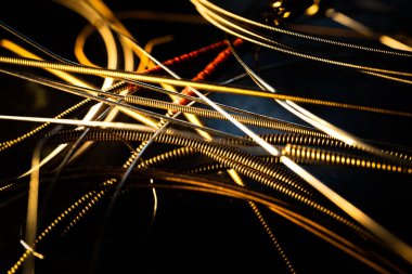 Bronz Akustik Gitar Telleri Grubu 'nda Makro Doku Kapanışı