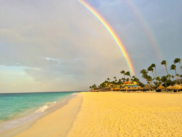 Arcobaleno Anzeige Aruba — Stockfoto