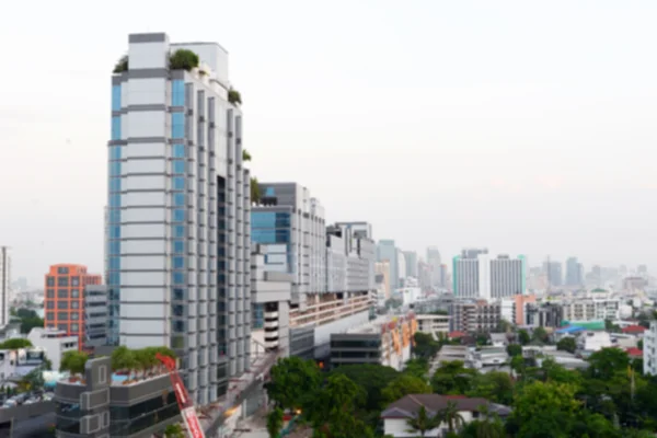 View of Bangkok city on the Latphrao road — Stock Photo, Image