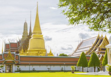 Tapınağı Emerald Buda görüntü arka planı için