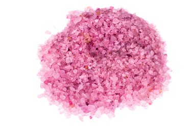 İzole, beyaz arka plan üzerinde izole deniz tuzu