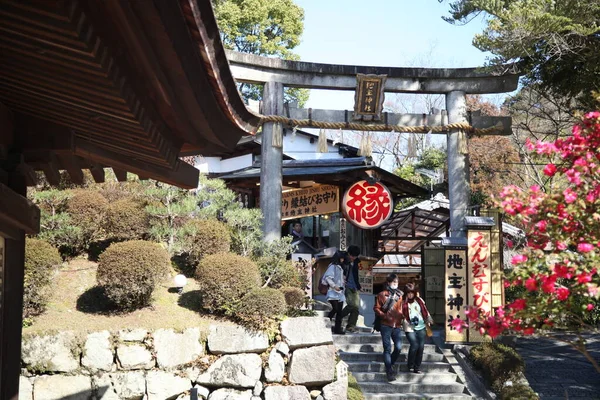 Kioto Japón Marzo 2013 Higashiyama Kiyomizu Jishujinja —  Fotos de Stock