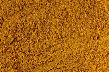 Toz zerdeçal baharat yakın çekim