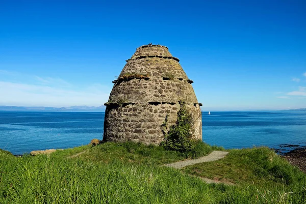 Mittelalterlicher Taubenschlag Auf Dunure Castle Ayrshire Scotlan — Stockfoto