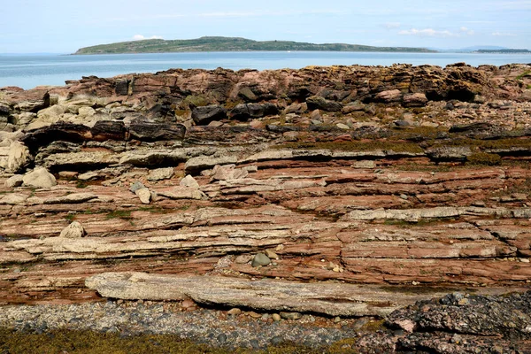 Natural Rock Formation Coastal Location — Stock Photo, Image