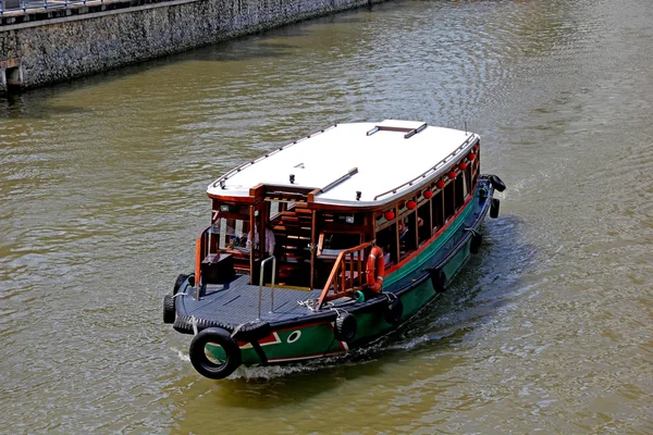 Singapore River Boat — Stockfoto