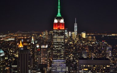 Geceleri Empire State Binası