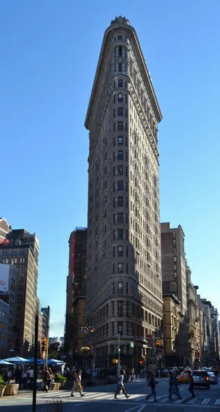 Здание Flatiron в Манхэттене — стоковое фото