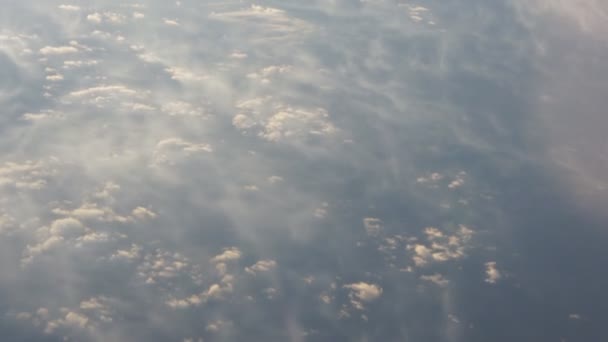 Wolken, lucht, vliegen — Stockvideo