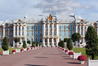 Tsarskoye Selo Catherine sarayda.