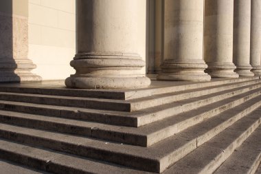 Architecture of a church.