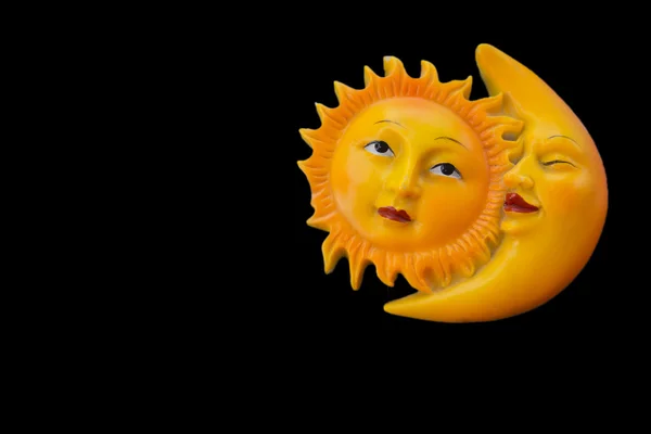 Słońce i księżyc — Zdjęcie stockowe