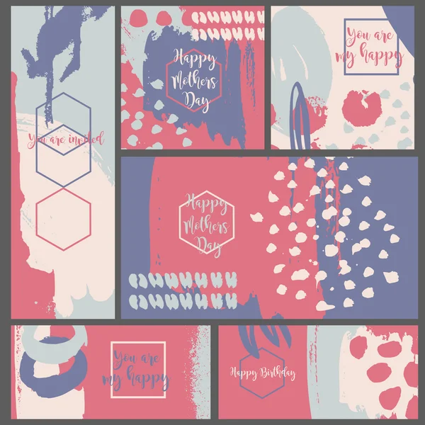 Mürekkep koleksiyonu altı davetiye sıçramak