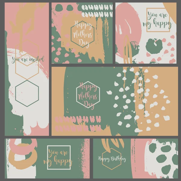 Mürekkep koleksiyonu altı davetiye sıçramak