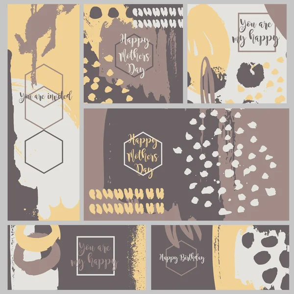 Mürekkep koleksiyonu altı davetiye sıçramak