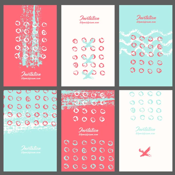 Mürekkep koleksiyonu altı davetiye sıçramak