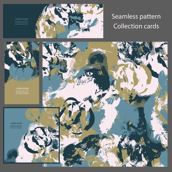 Askeri kamuflaj seamless modeli. Davetiyeler