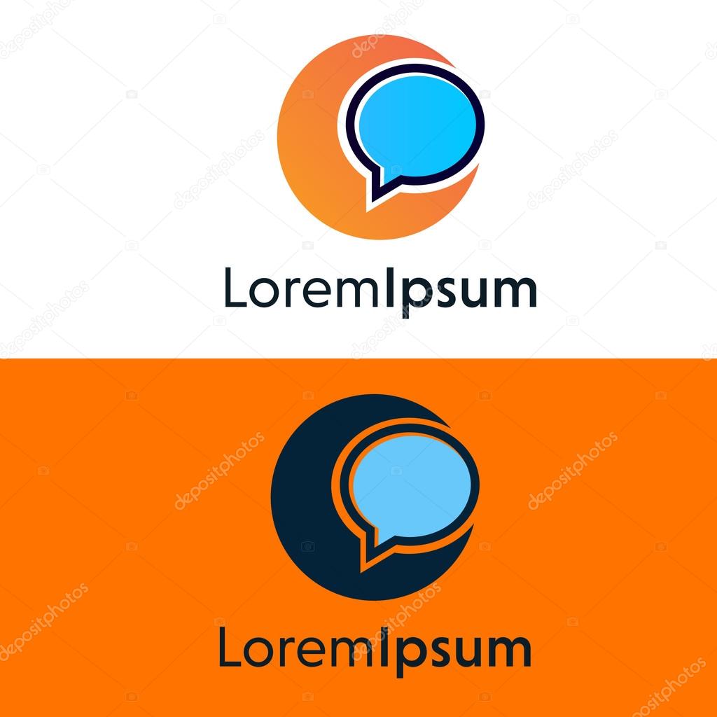 Abstract company sign logotype