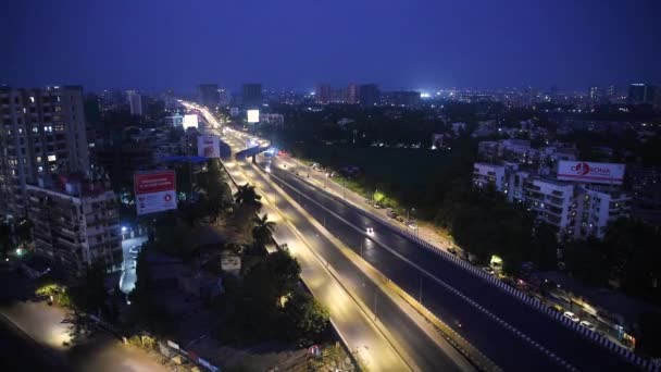 Mumbai India April 2020 General View Deserted Amar Mahal Junction — Stock Video