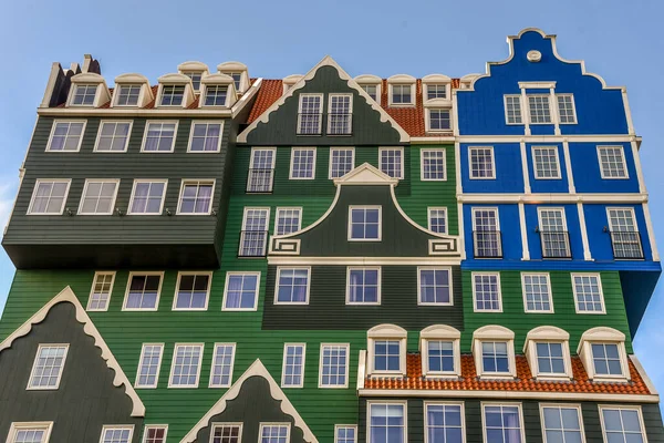 Zaandam, Nederland. januari 2021. Moderne architectuur in Zaandam, Nederland. — Stockfoto