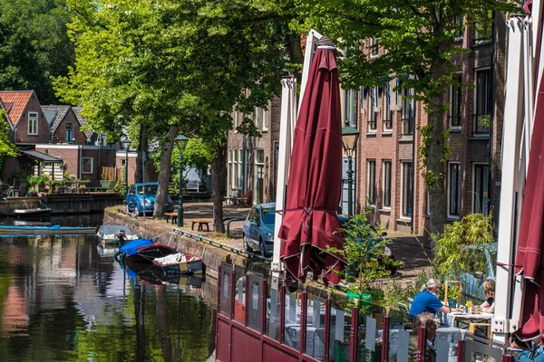 Alkmaar Κάτω Χώρες Ιούνιος 2021 Cityscape Alkmaar Στη Βόρεια Ολλανδία — Φωτογραφία Αρχείου