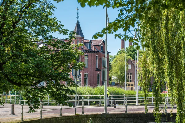 Alkmaar, the netherlands. June 2021. Cityscape of Alkmaar in North Holland, the Netherlands — Stock Photo, Image
