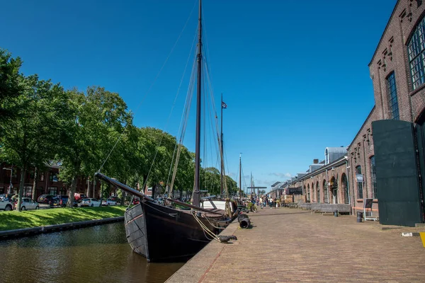 Den Helder Κάτω Χώρες Ιούλιος 2021 Παλιά Ιστιοπλοϊκά Σκάφη Στο — Φωτογραφία Αρχείου