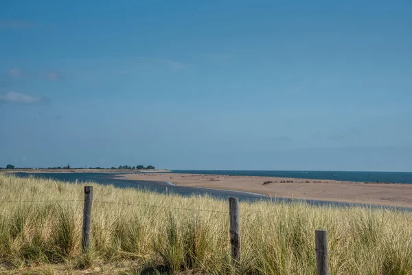 Texel, Pays-Bas. 13 août 2021. Landschap van Texel met zicht op de Waddenzee. — Photo
