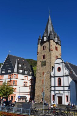 Bernkastel-Kues, Germany. September 23, 2025. The half timbered houses in the old town of Bernkastel-Kues, Germany. High quality photo