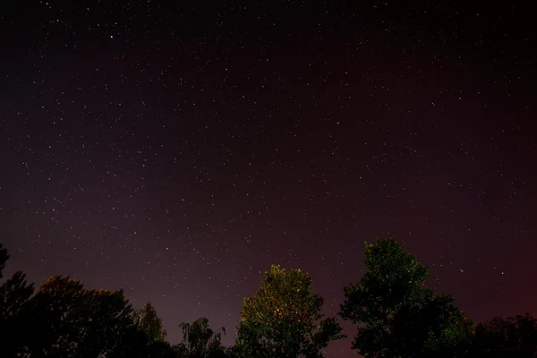 Yıldızlı gökyüzü — Stok fotoğraf