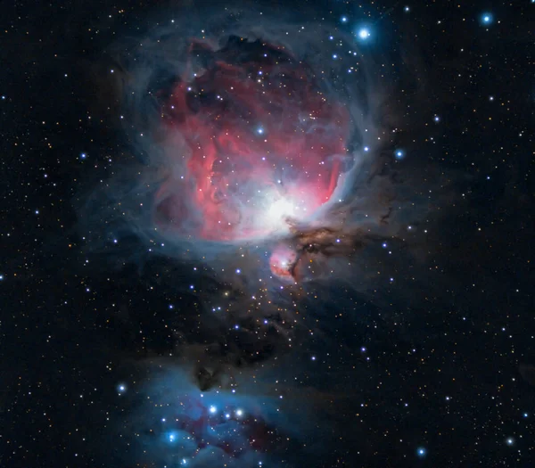 Great Orion Nebula Messier Imaged Apochromatic Refractor — Stock Photo, Image