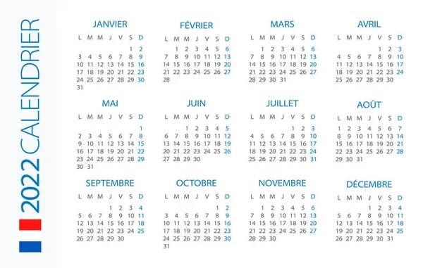 Calendrier 2024, Français, Dimanche Illustration de Vecteur - Illustration  du calendrier, france: 163724995