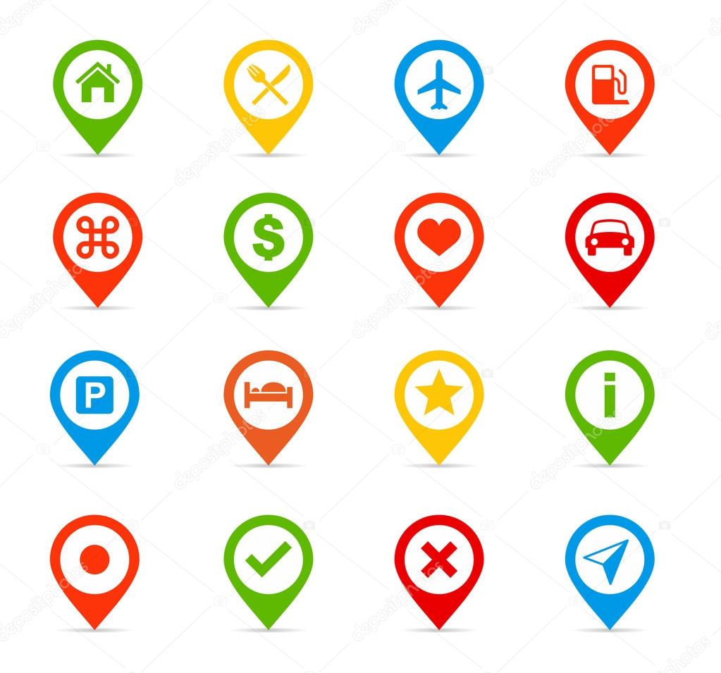 Navigation icons - Illustration