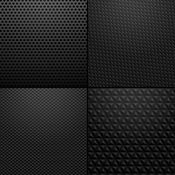 Carbon and Metallic texture - background illustration
